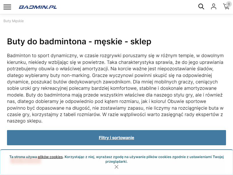 Sklep Badminton - badmin.pl