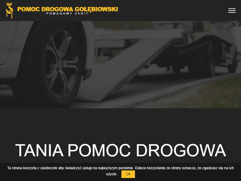 Możliwość skorzystania z usługi odholowania dla motocykli proponowana przez firmę POMOC DROGOWA GOŁĘBIOWSKI 